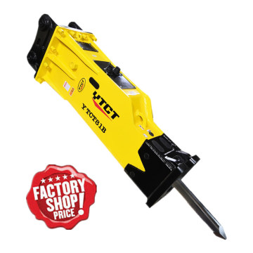 Box Sliened Type Yellow Sb81 Hydraulic Rock Breaker